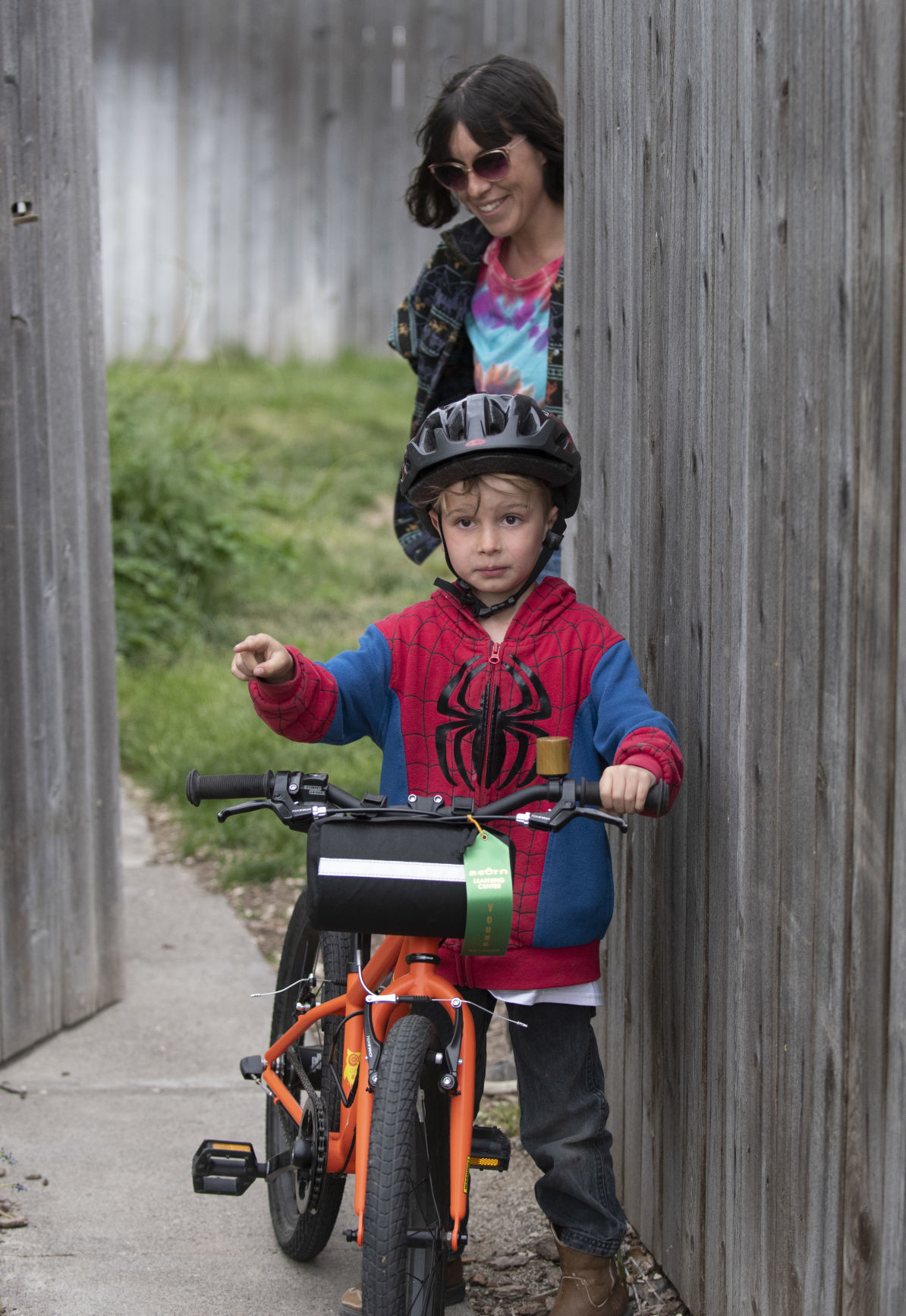 Teaching good biking habits early